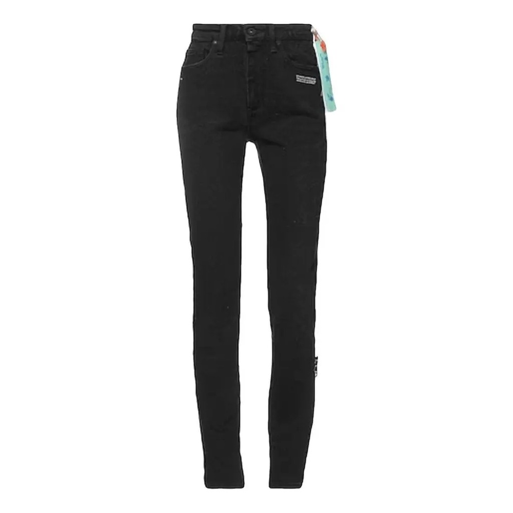 Off-White Classic Black Skinny Jeans
